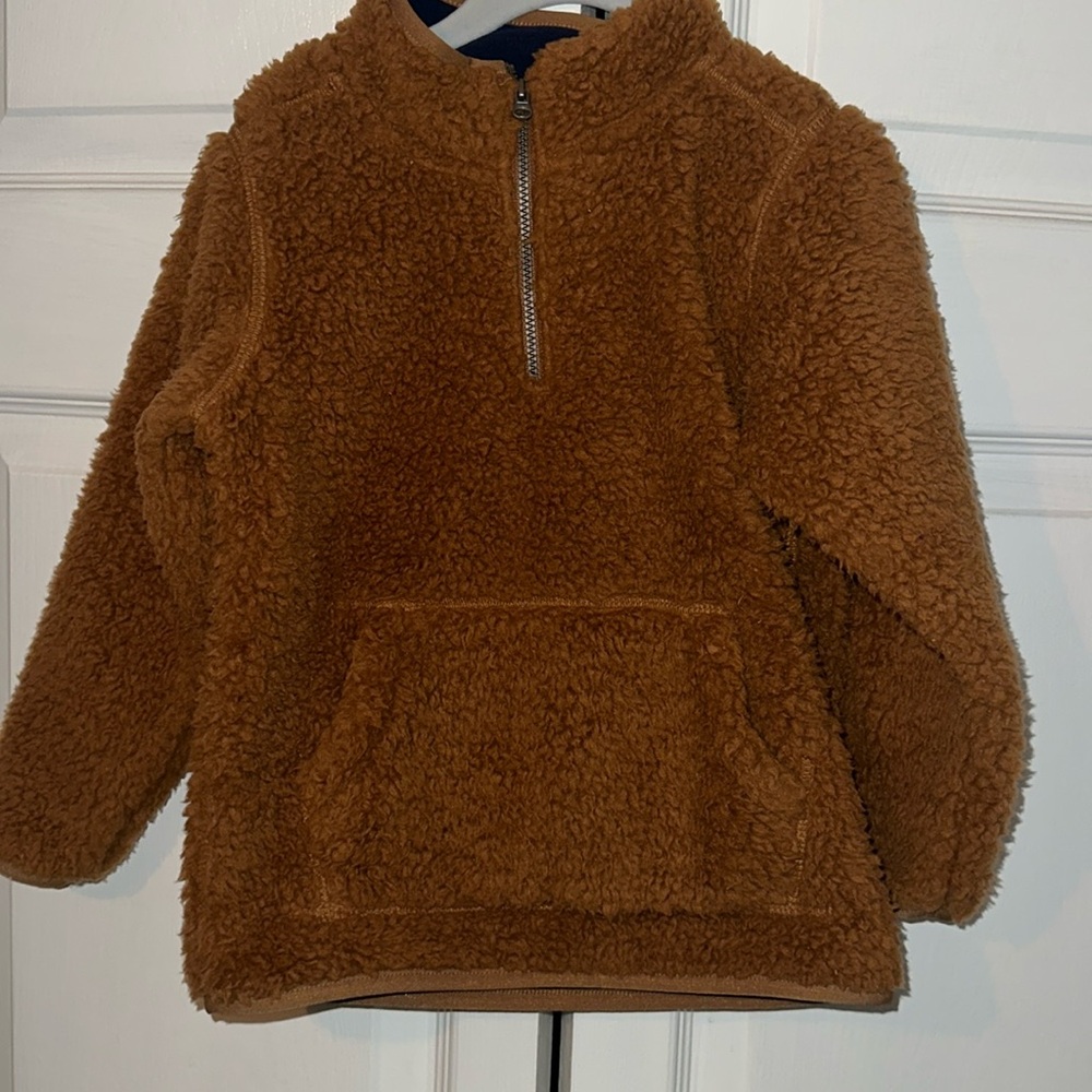 Carter's 1/4 Zip Marbled Sweater